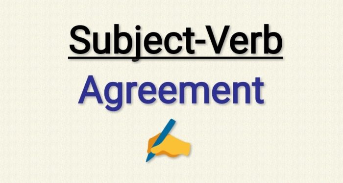 مطابقت فعل و فاعل در زبان انگلیسی (Subject Verb Agreement)