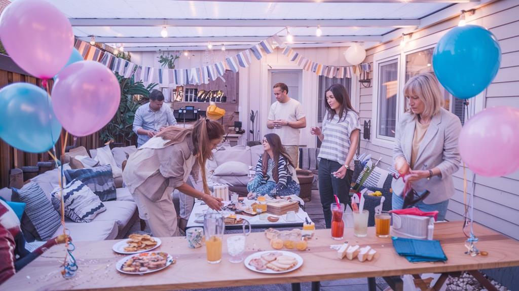 عبارات انگلیسی برای توصیف فضای مهمانی