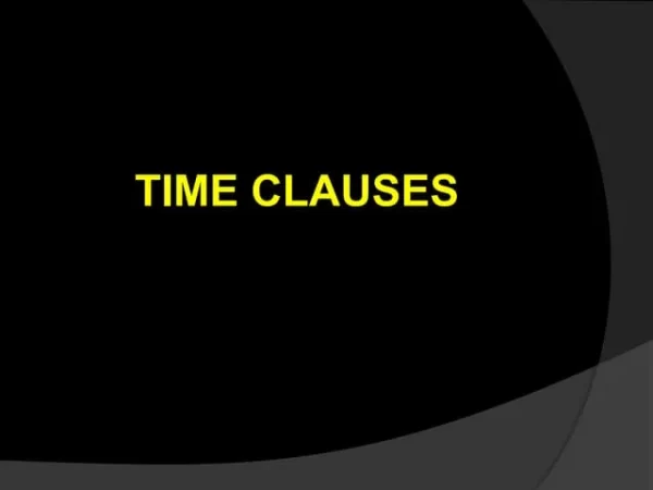 آموزش کامل time clauses در انگلیسی (به زبان ساده)