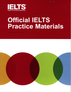 کتاب Official IELTS Practice Materials