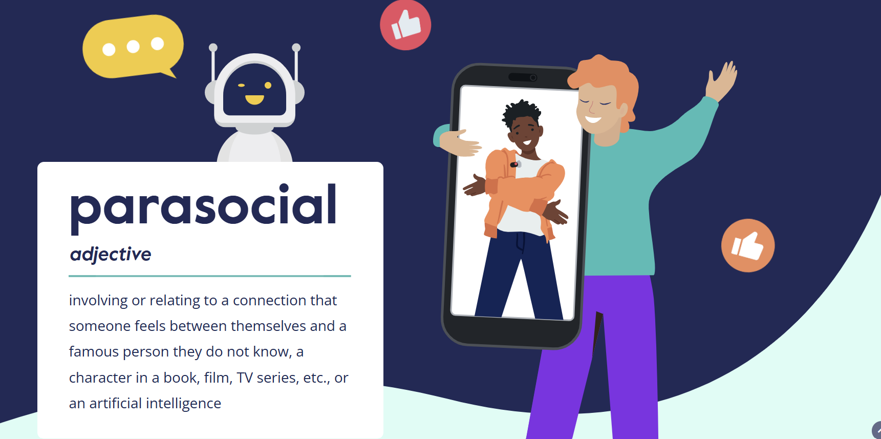 Parasocial یا فرااجتماعی چیست؟ بررسی کامل کلمه سال ۲۰۲۵ کمبریج