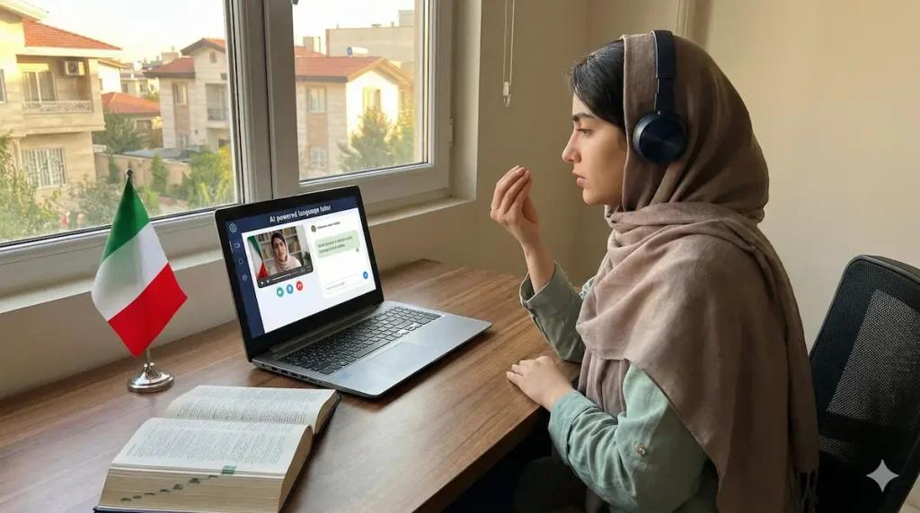  پلتفرم Think In Italian (AI Features)؛ خداحافظی با ترجمه ذهنی